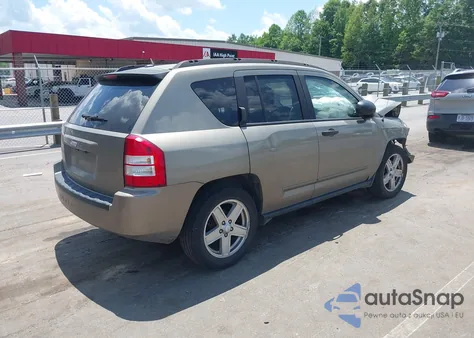 2008 Jeep Compass Sport из США, поврежденный, VIN 1J8FT47W98D707937